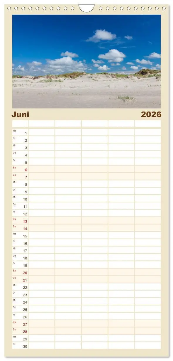 Bild: 9783516516098 | Familienplaner 2026 - Sankt Peter-Ording. Sonne - Strand - Meer mit...