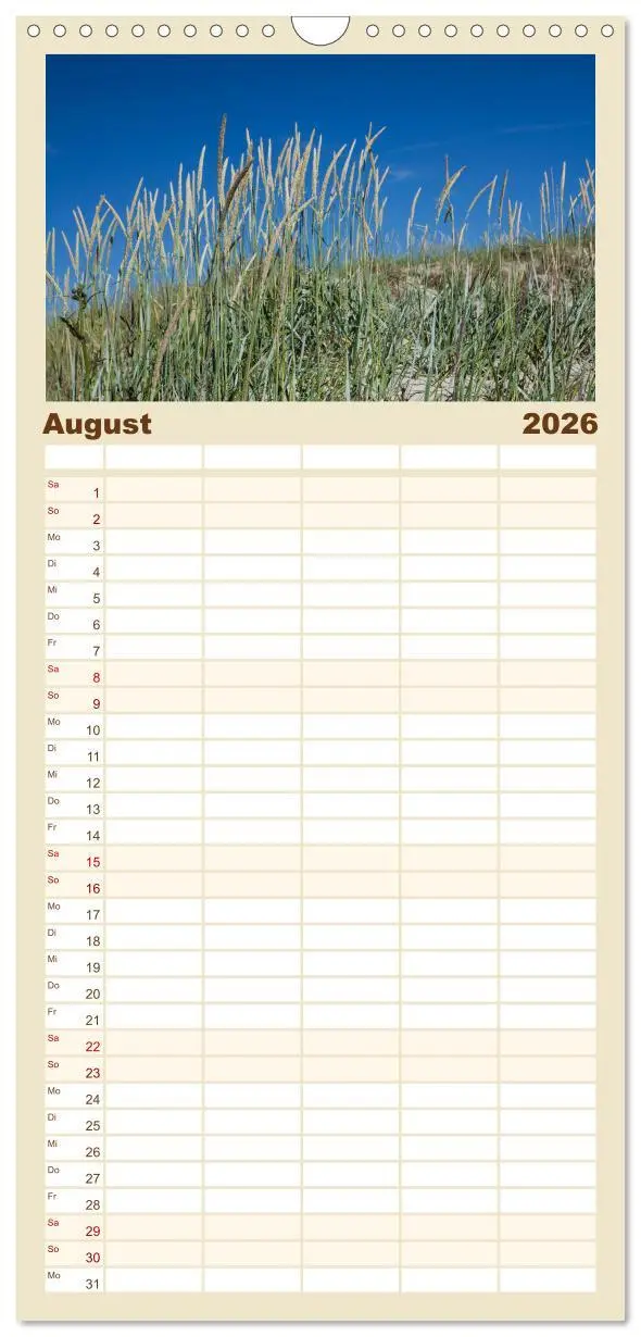 Bild: 9783516516098 | Familienplaner 2026 - Sankt Peter-Ording. Sonne - Strand - Meer mit...