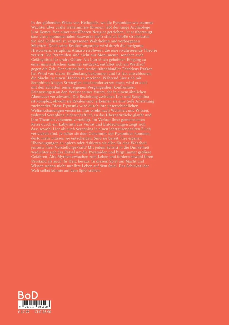 Rückseite: 9783819246098 | Das Geheimnis der Pyramiden | Alexander Armin | Taschenbuch | 122 S.
