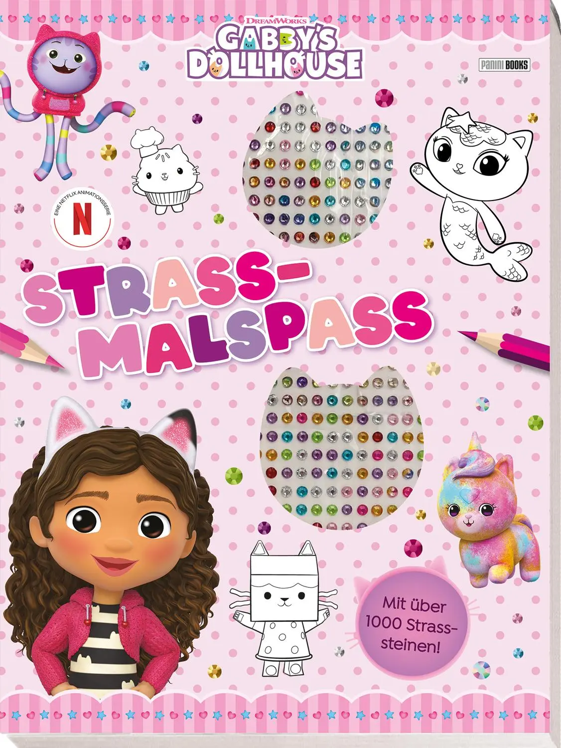 Cover: 9783833246098 | Gabby's Dollhouse: Mein Strass-Malspaß | Panini | Taschenbuch | 48 S.