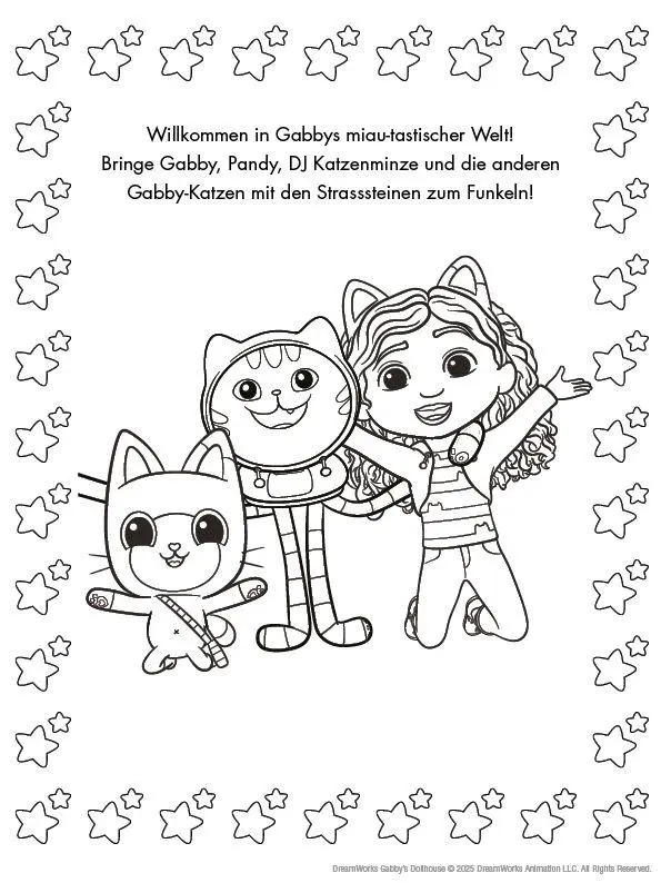 Bild: 9783833246098 | Gabby's Dollhouse: Mein Strass-Malspaß | Panini | Taschenbuch | 48 S.