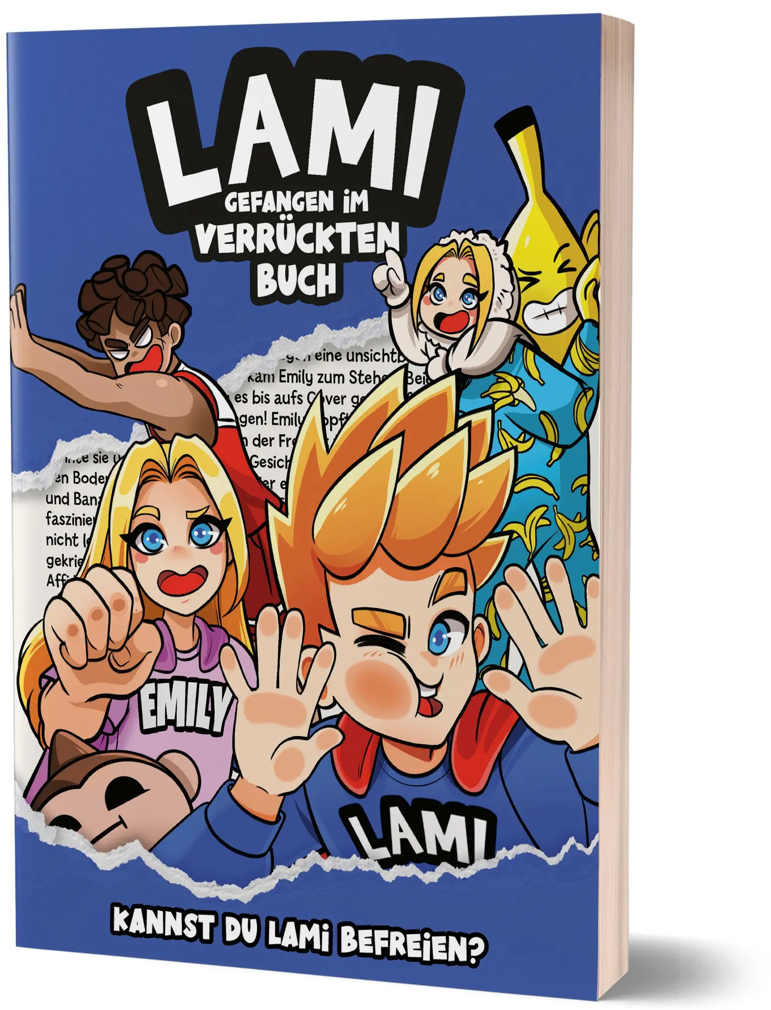 Cover: 9783960966098 | Lami. Gefangen im verrückten Buch | Kannst du Lami befreien? | Buch