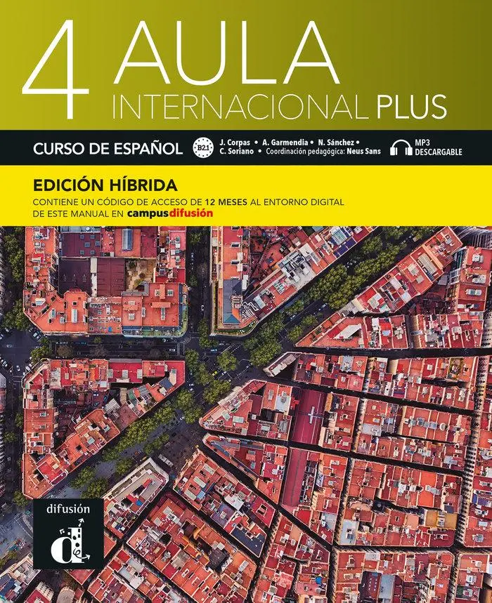 Cover: 9788419236098 | Aula internacional Plus 4 - Edicion hibrida - Libro del alumno +...