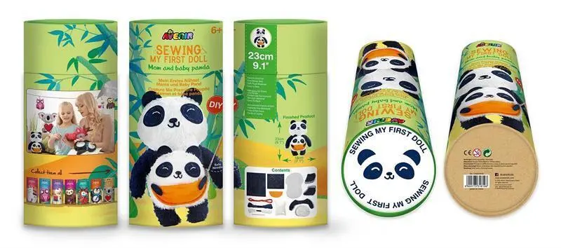 Bild: 6920773316198 | Nähset Panda | 6301619 | 2021 | AVENIR | EAN 6920773316198