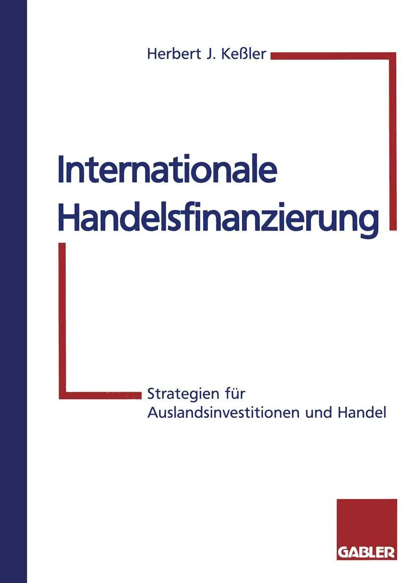 Cover: 9783322846198 | Internationale Handelsfinanzierung | Herbert Keßler | Taschenbuch