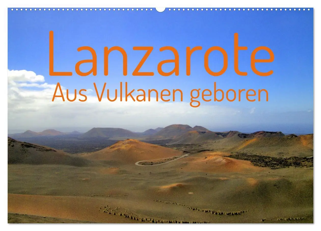 Cover: 9783457586198 | Lanzarote Aus Vulkanen geboren (Wandkalender 2026 DIN A2 quer),...