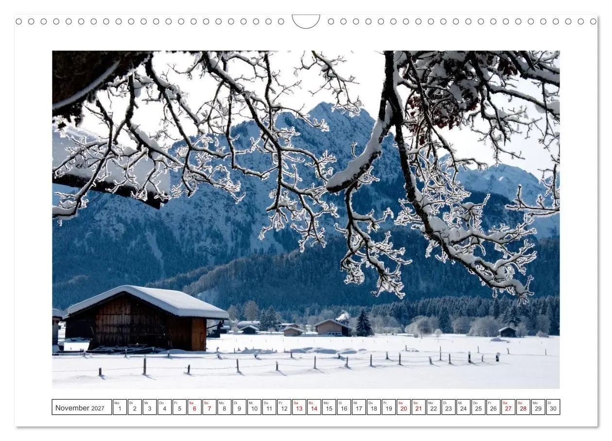 Bild: 9783516816198 | Oberstdorf zu allen Jahreszeiten (Wandkalender 2027 DIN A3 quer),...