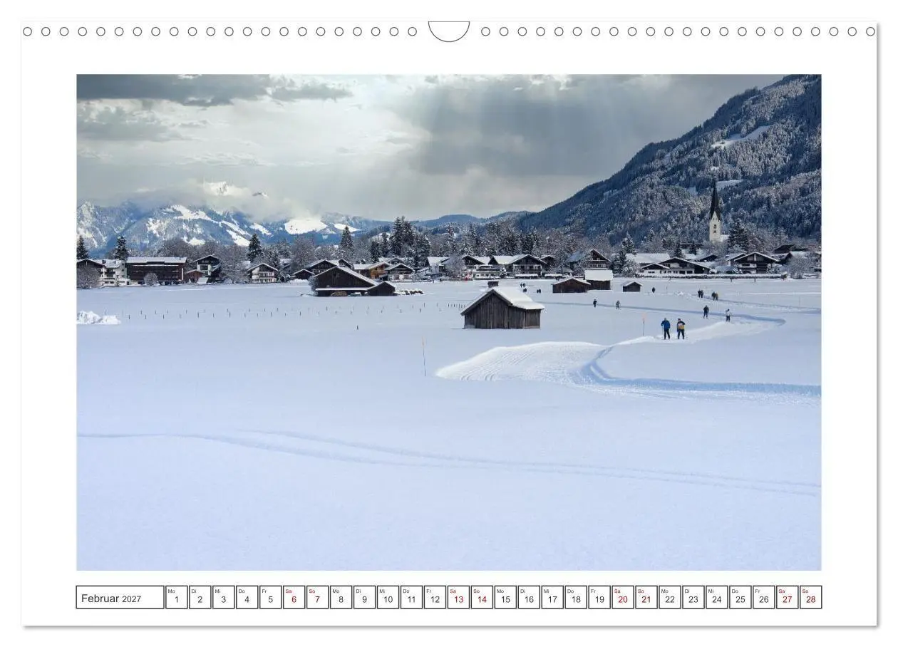 Bild: 9783516816198 | Oberstdorf zu allen Jahreszeiten (Wandkalender 2027 DIN A3 quer),...