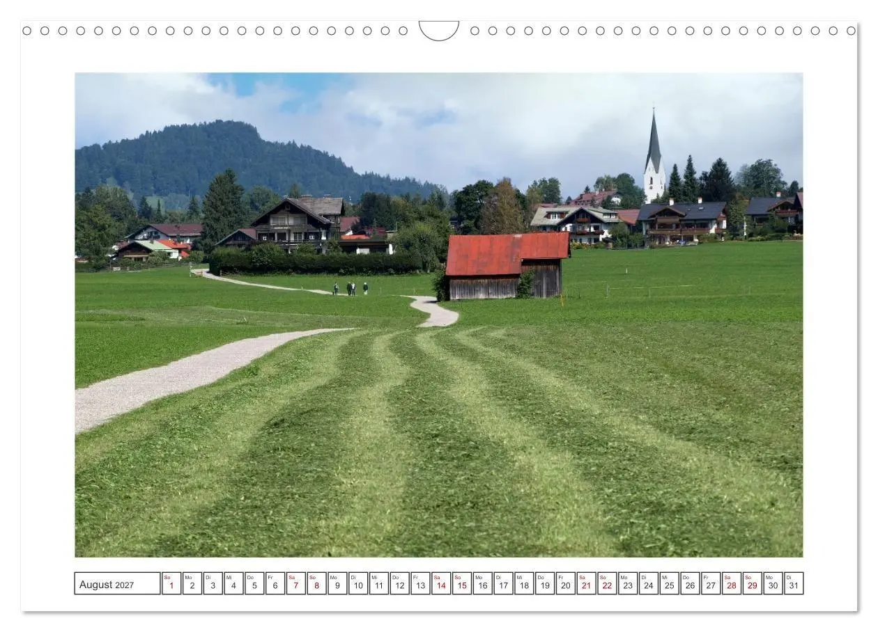 Bild: 9783516816198 | Oberstdorf zu allen Jahreszeiten (Wandkalender 2027 DIN A3 quer),...