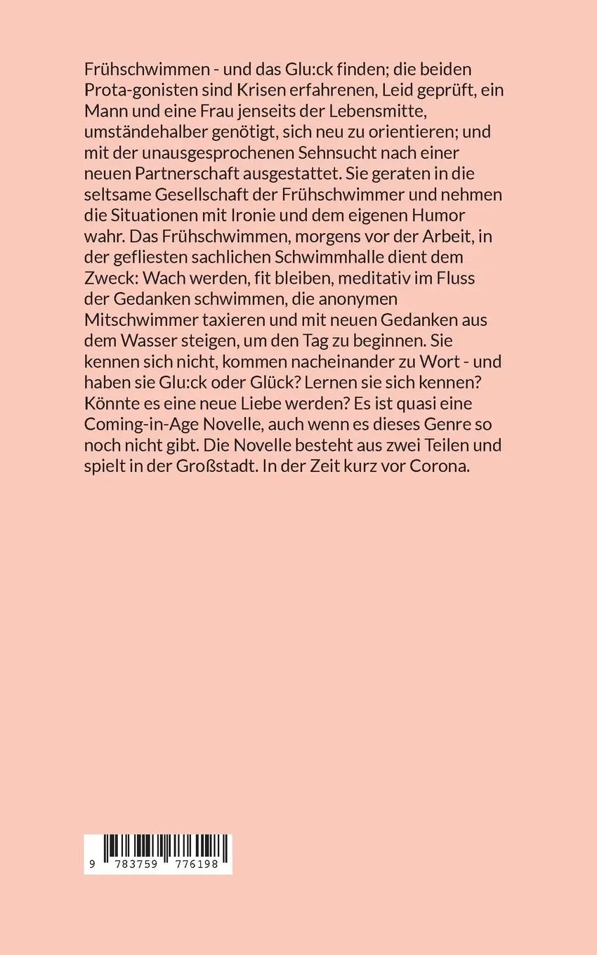 Rückseite: 9783759776198 | Frühschwimmen | und Glu:ck finden | Thomas Einfeldt | Taschenbuch