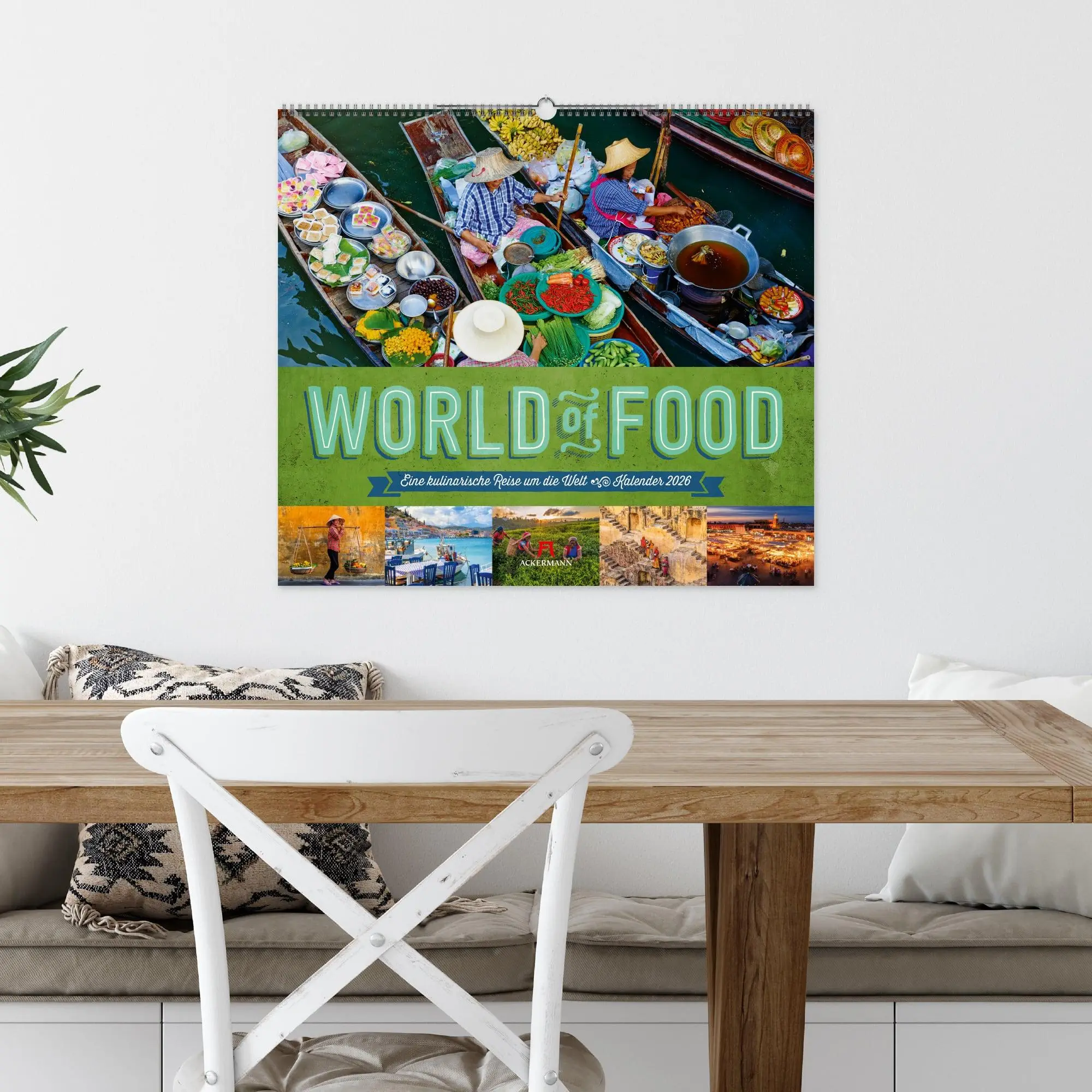 Bild: 9783838426198 | World of Food Kalender 2026 Kulinarische Weltreise | GmbH | Kalender