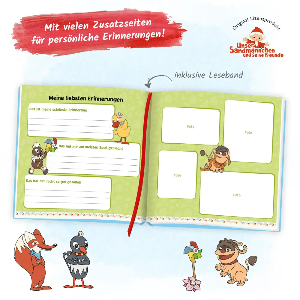 Bild: 9783965526198 | Trötsch Unser Sandmännchen Eintragalbum Meine Kindergartenfreunde