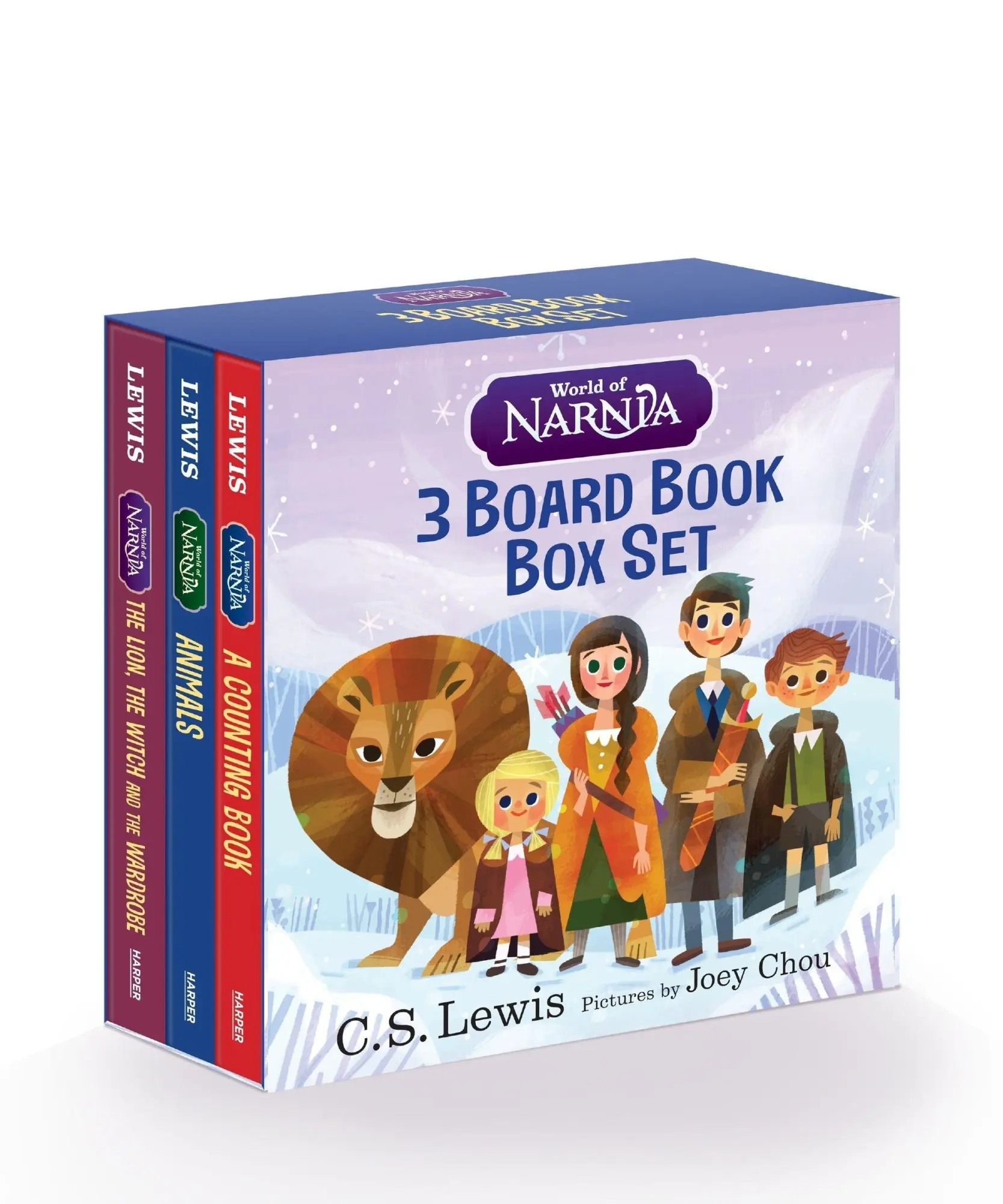 Cover: 9780063446298 | World of Narnia: 3 Board Book Box Set | C. S. Lewis | Taschenbuch