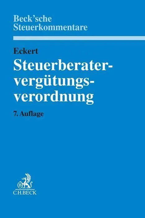 Cover: 9783406776298 | Steuerberatervergütungsverordnung | Lothar Boelsen | Buch | XXVI