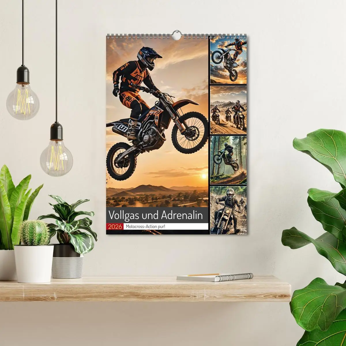 Bild: 9783457266298 | Vollgas und Adrenalin - Motocross-Action pur! (Wandkalender 2026...