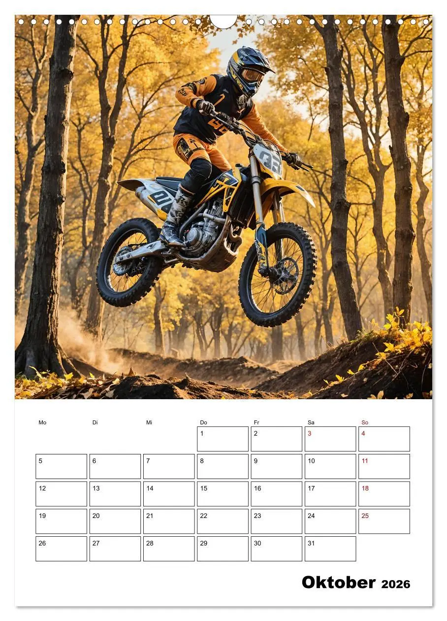 Bild: 9783457266298 | Vollgas und Adrenalin - Motocross-Action pur! (Wandkalender 2026...