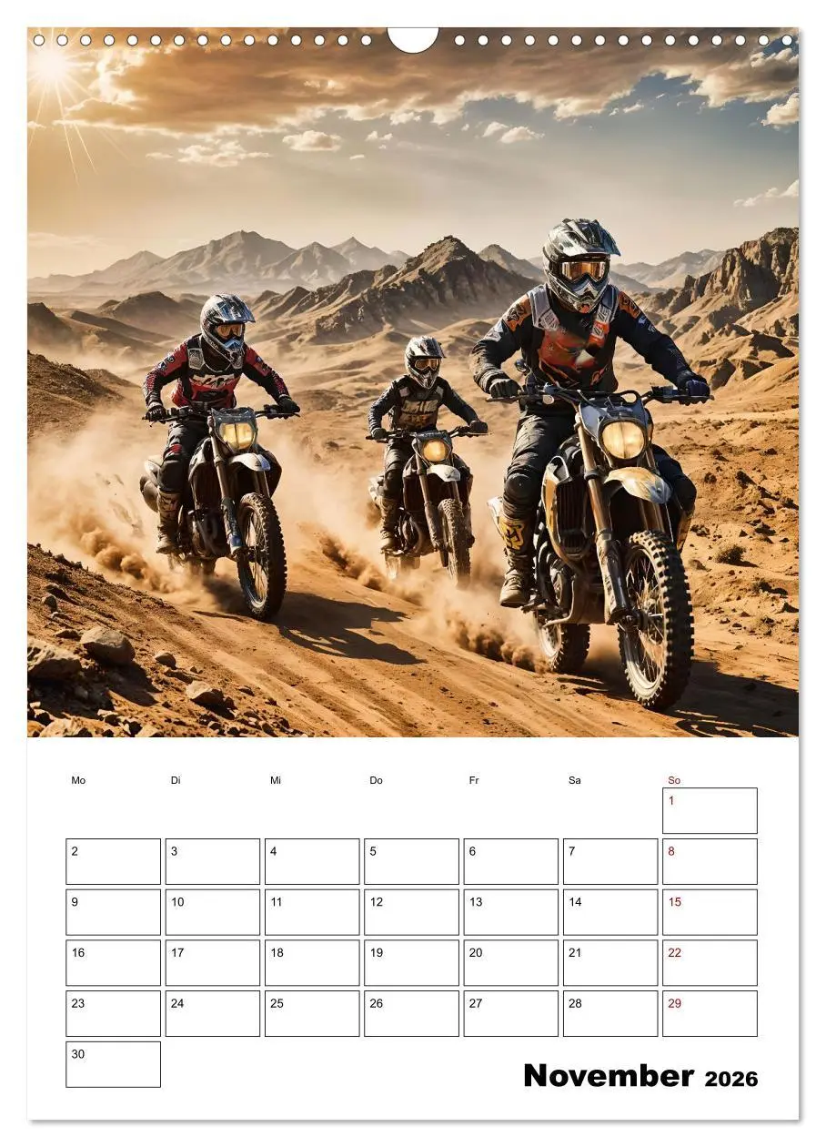 Bild: 9783457266298 | Vollgas und Adrenalin - Motocross-Action pur! (Wandkalender 2026...
