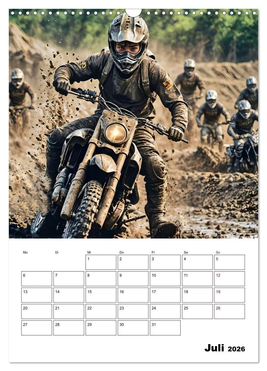 Bild: 9783457266298 | Vollgas und Adrenalin - Motocross-Action pur! (Wandkalender 2026...