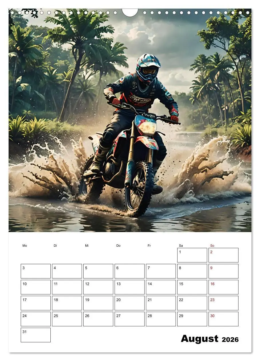 Bild: 9783457266298 | Vollgas und Adrenalin - Motocross-Action pur! (Wandkalender 2026...