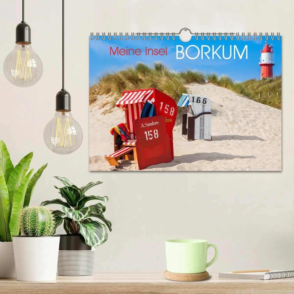 Bild: 9783457576298 | Meine Insel Borkum (Wandkalender 2026 DIN A4 quer), CALVENDO...
