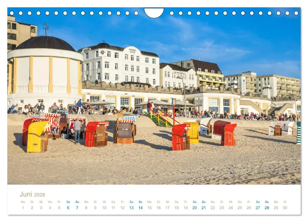 Bild: 9783457576298 | Meine Insel Borkum (Wandkalender 2026 DIN A4 quer), CALVENDO...
