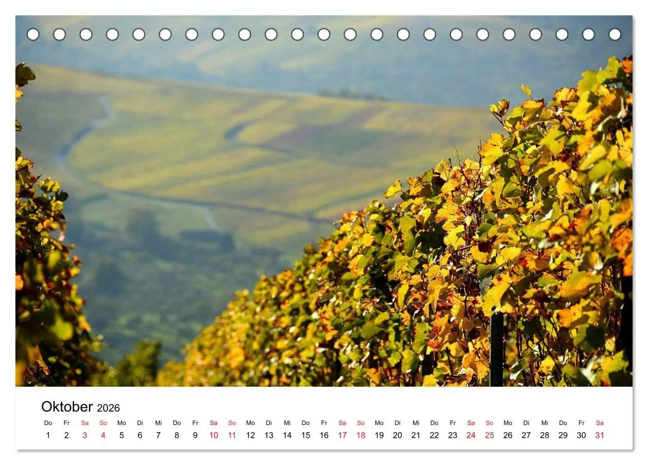 Bild: 9783516046298 | Impressionen vom Kaiserstuhl (Tischkalender 2026 DIN A5 quer),...