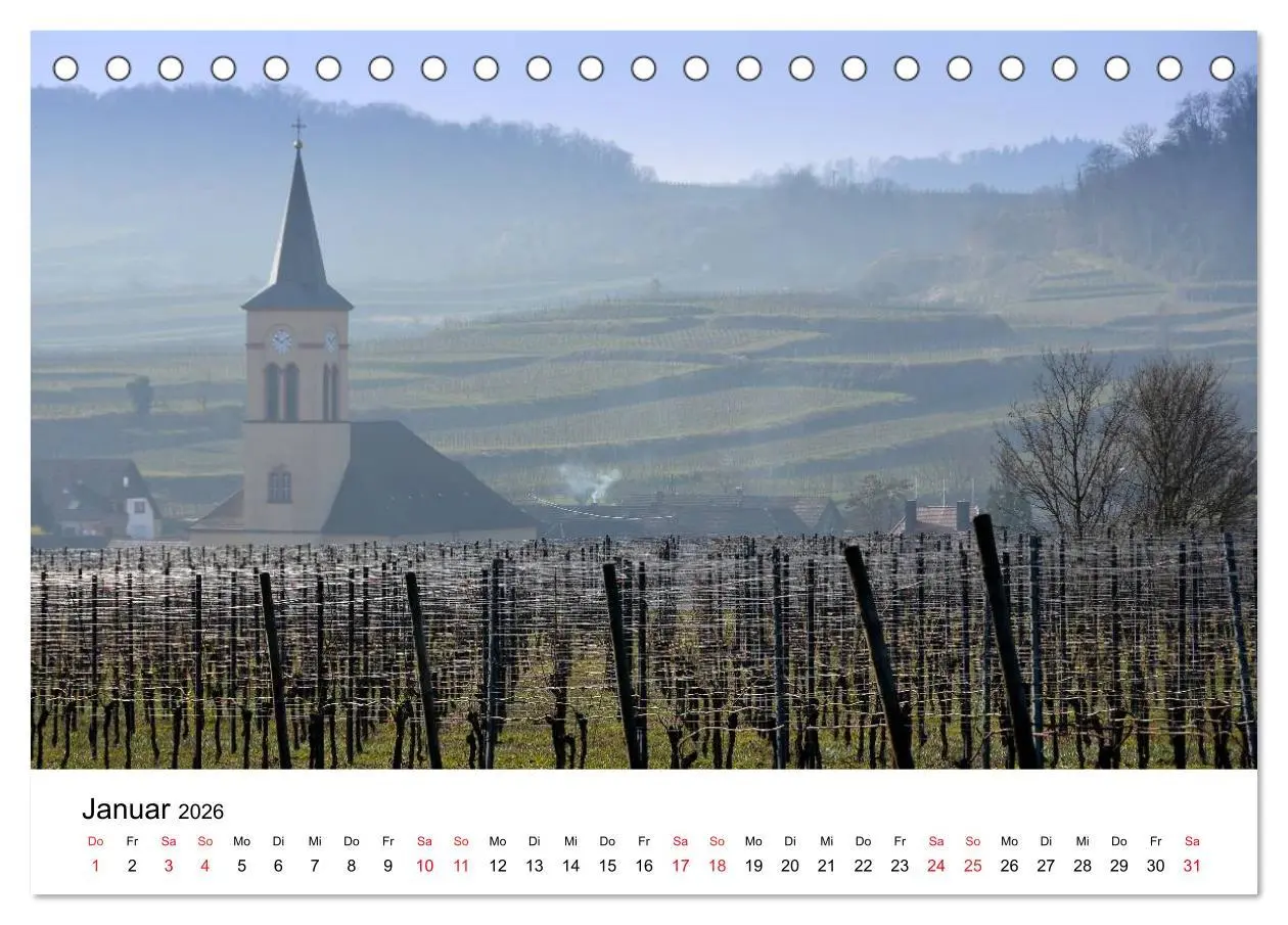 Bild: 9783516046298 | Impressionen vom Kaiserstuhl (Tischkalender 2026 DIN A5 quer),...