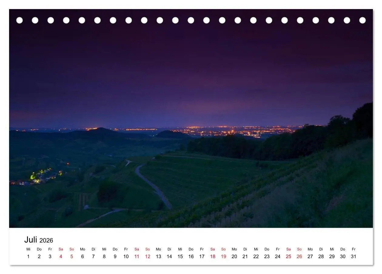 Bild: 9783516046298 | Impressionen vom Kaiserstuhl (Tischkalender 2026 DIN A5 quer),...