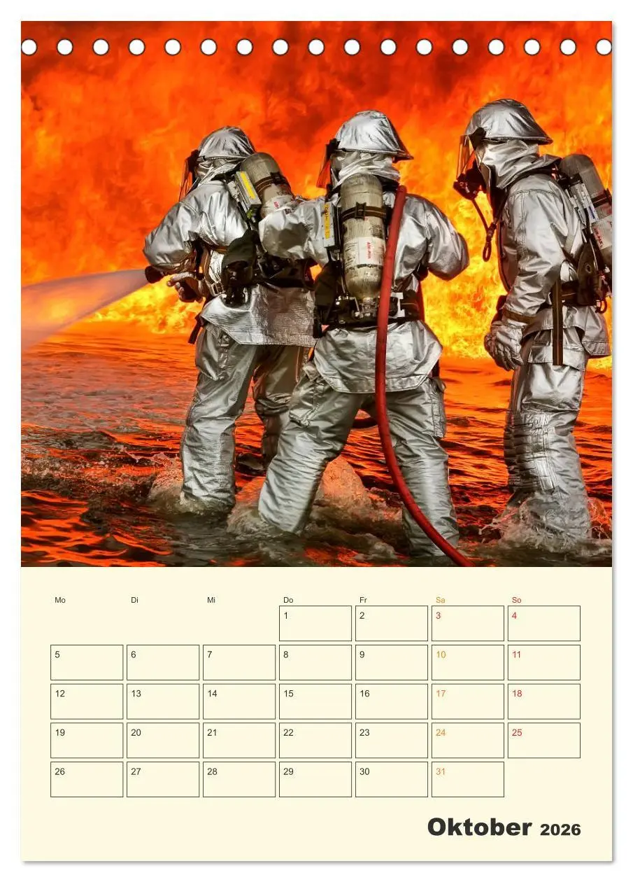 Bild: 9783516426298 | Feuerwehr - selbstloser Dienst weltweit (Tischkalender 2026 DIN A5...