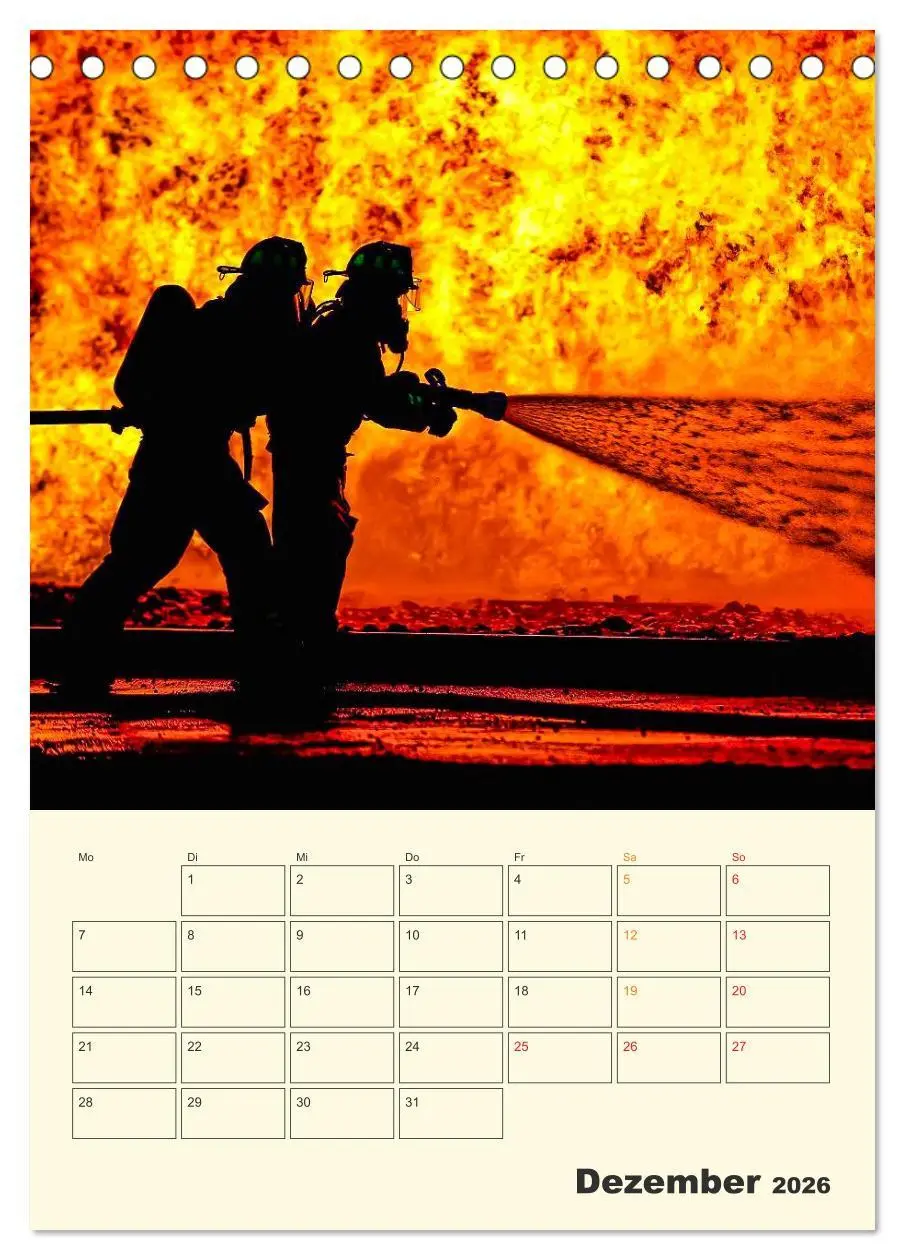 Bild: 9783516426298 | Feuerwehr - selbstloser Dienst weltweit (Tischkalender 2026 DIN A5...