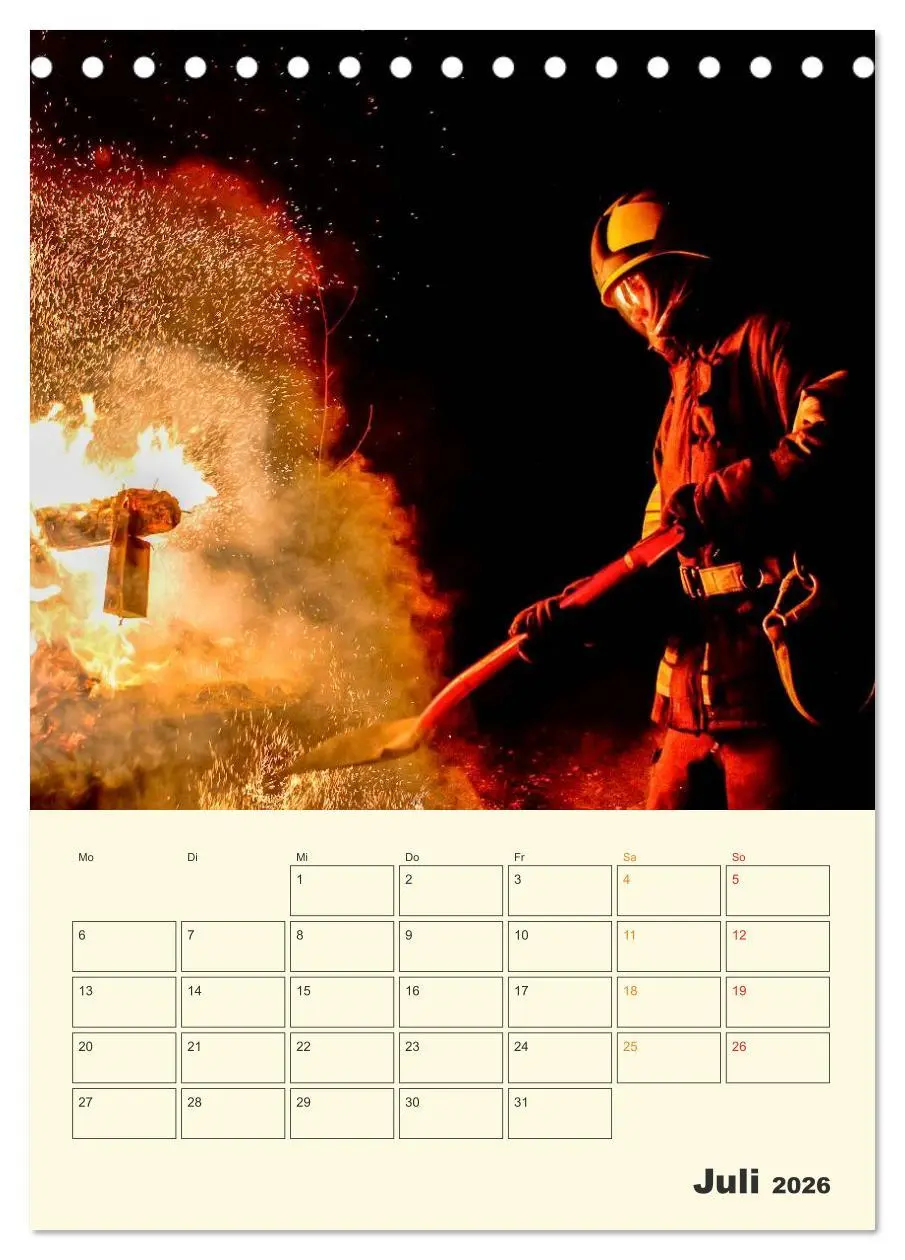 Bild: 9783516426298 | Feuerwehr - selbstloser Dienst weltweit (Tischkalender 2026 DIN A5...