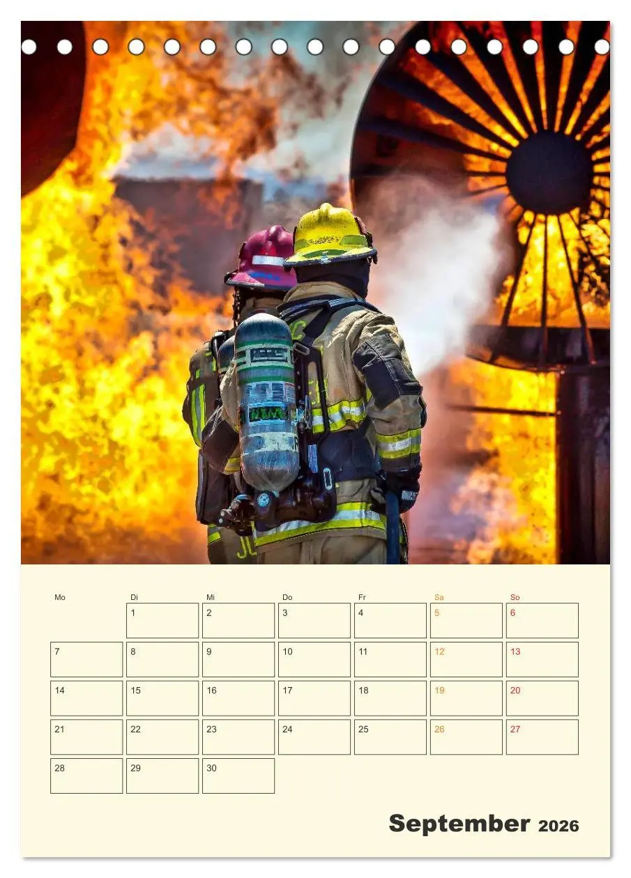 Bild: 9783516426298 | Feuerwehr - selbstloser Dienst weltweit (Tischkalender 2026 DIN A5...