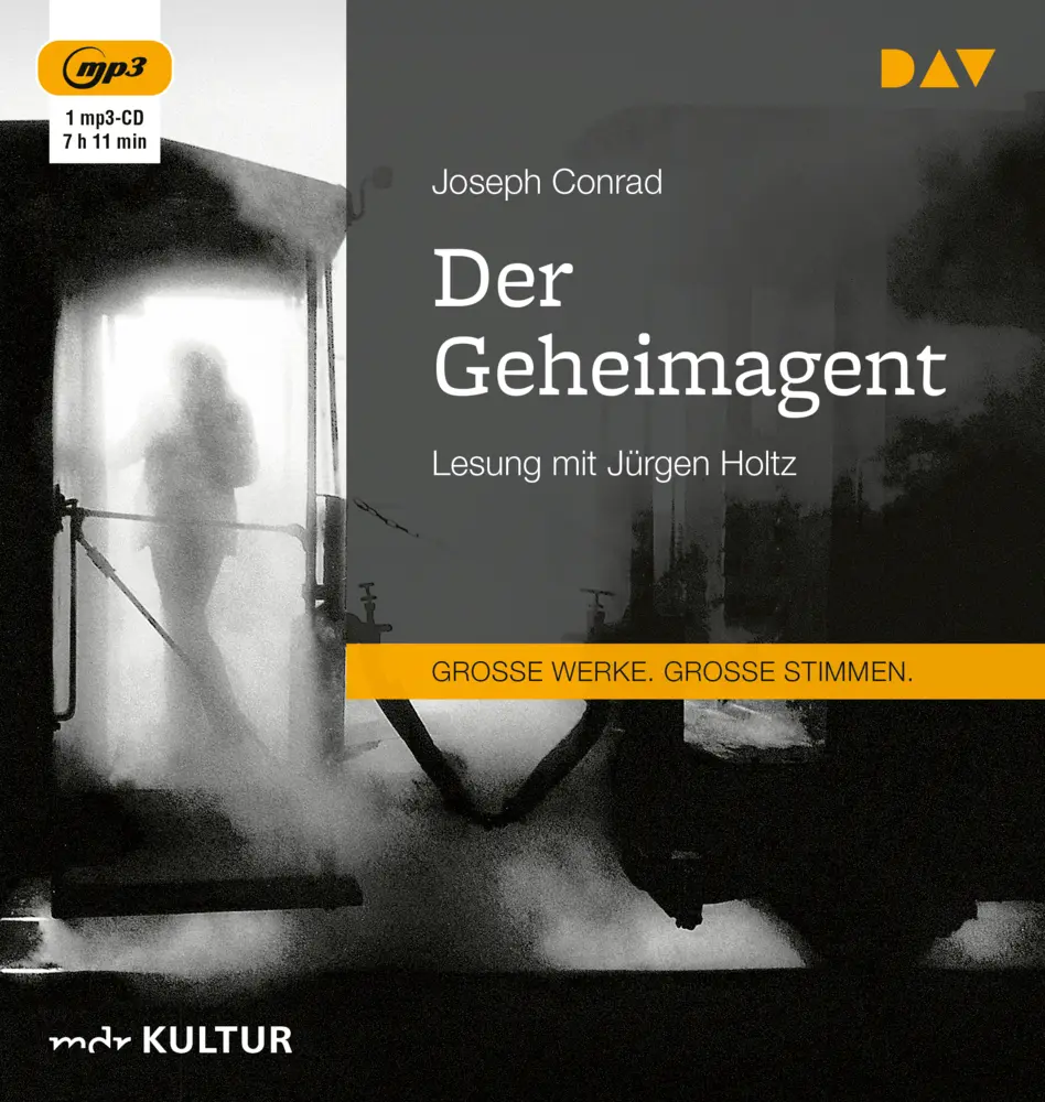 Cover: 9783862316298 | Der Geheimagent,1 Audio-CD, 1 MP3 | Lesung mit Jürgen Holtz (1 mp3-CD)