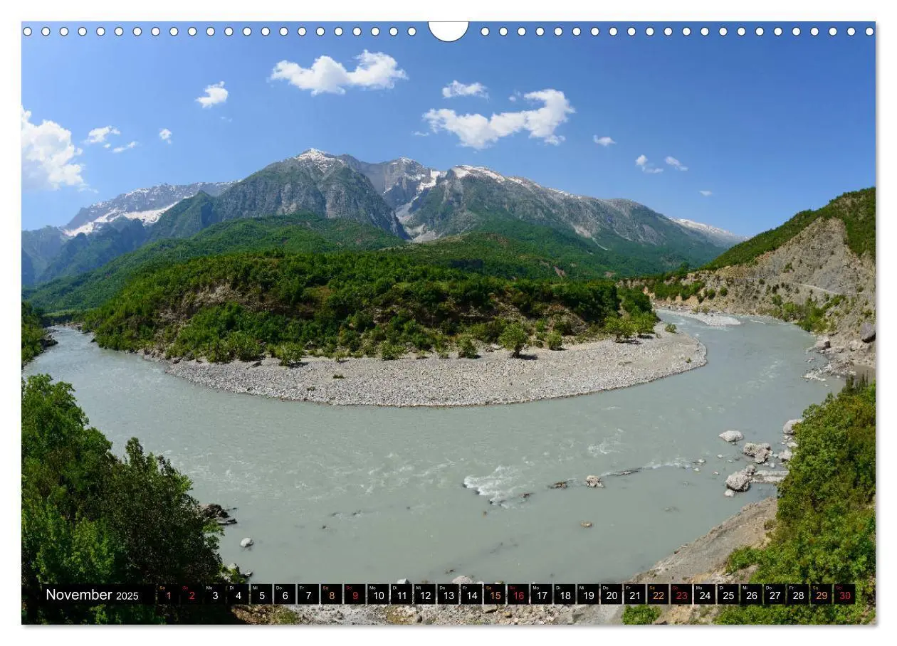 Bild: 9783435306398 | Landschaften in Albanien (Wandkalender 2025 DIN A3 quer), CALVENDO...