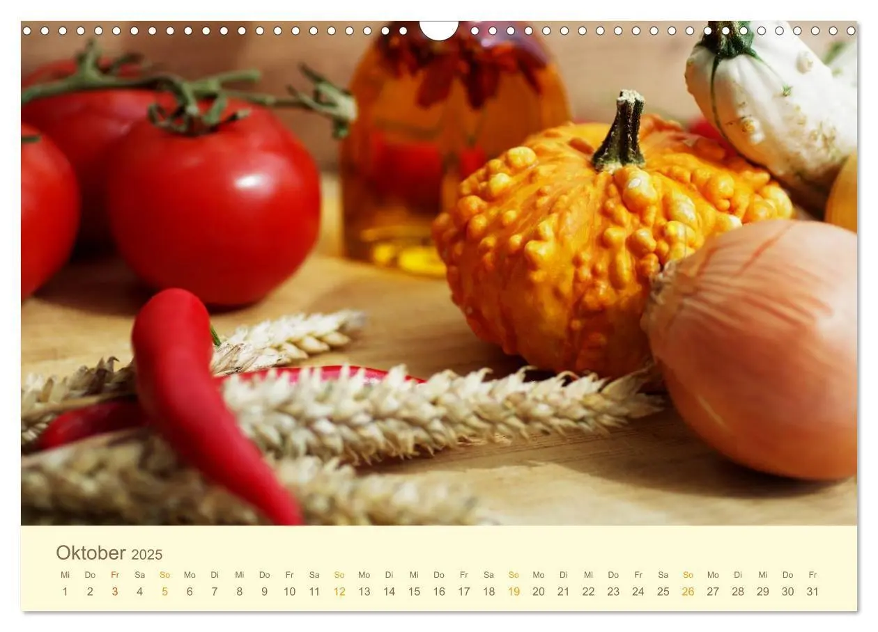 Bild: 9783435786398 | Leckereien aus der Küche (Wandkalender 2025 DIN A3 quer), CALVENDO...