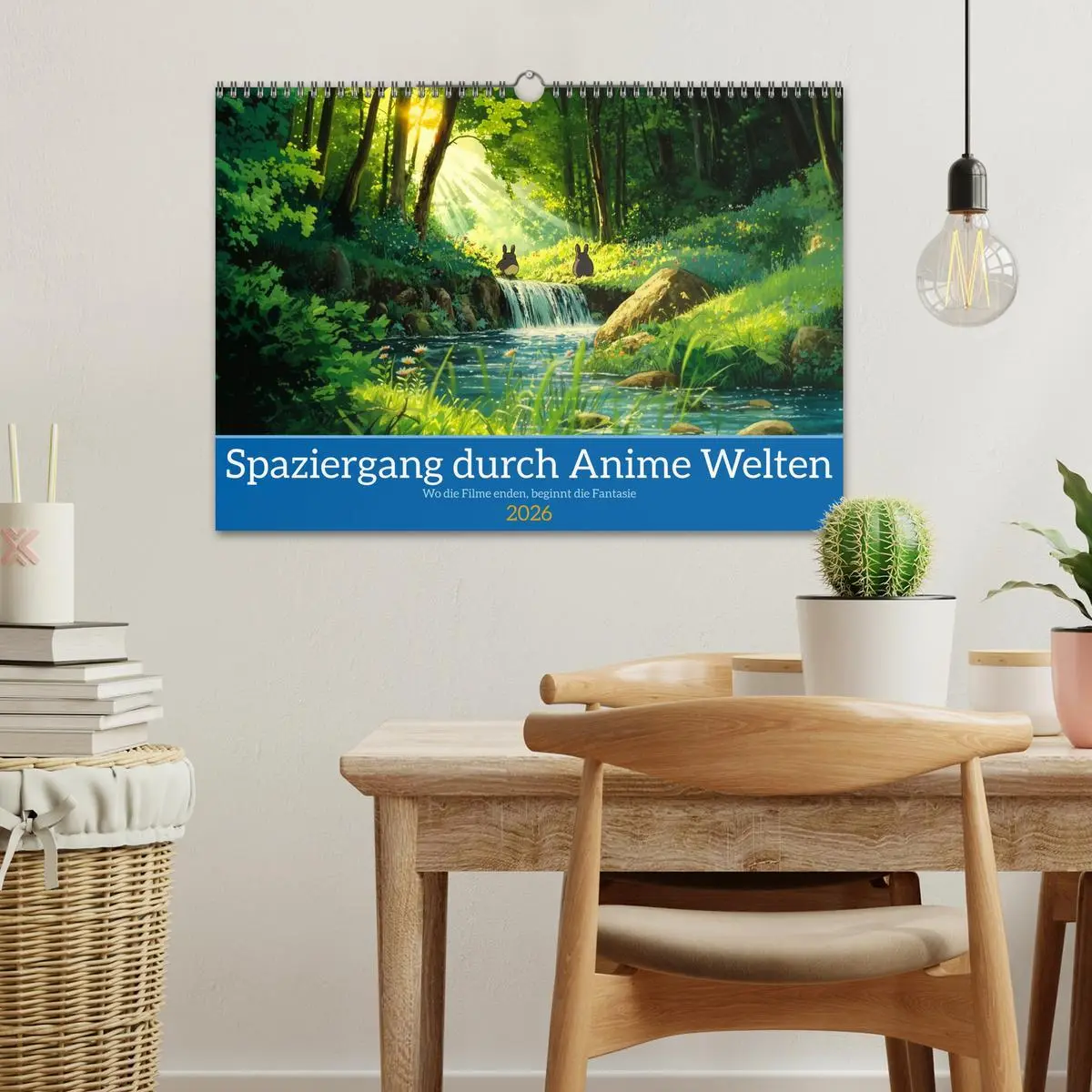 Bild: 9783457256398 | Spaziergang durch Anime Welten (Wandkalender 2026 DIN A3 quer),...