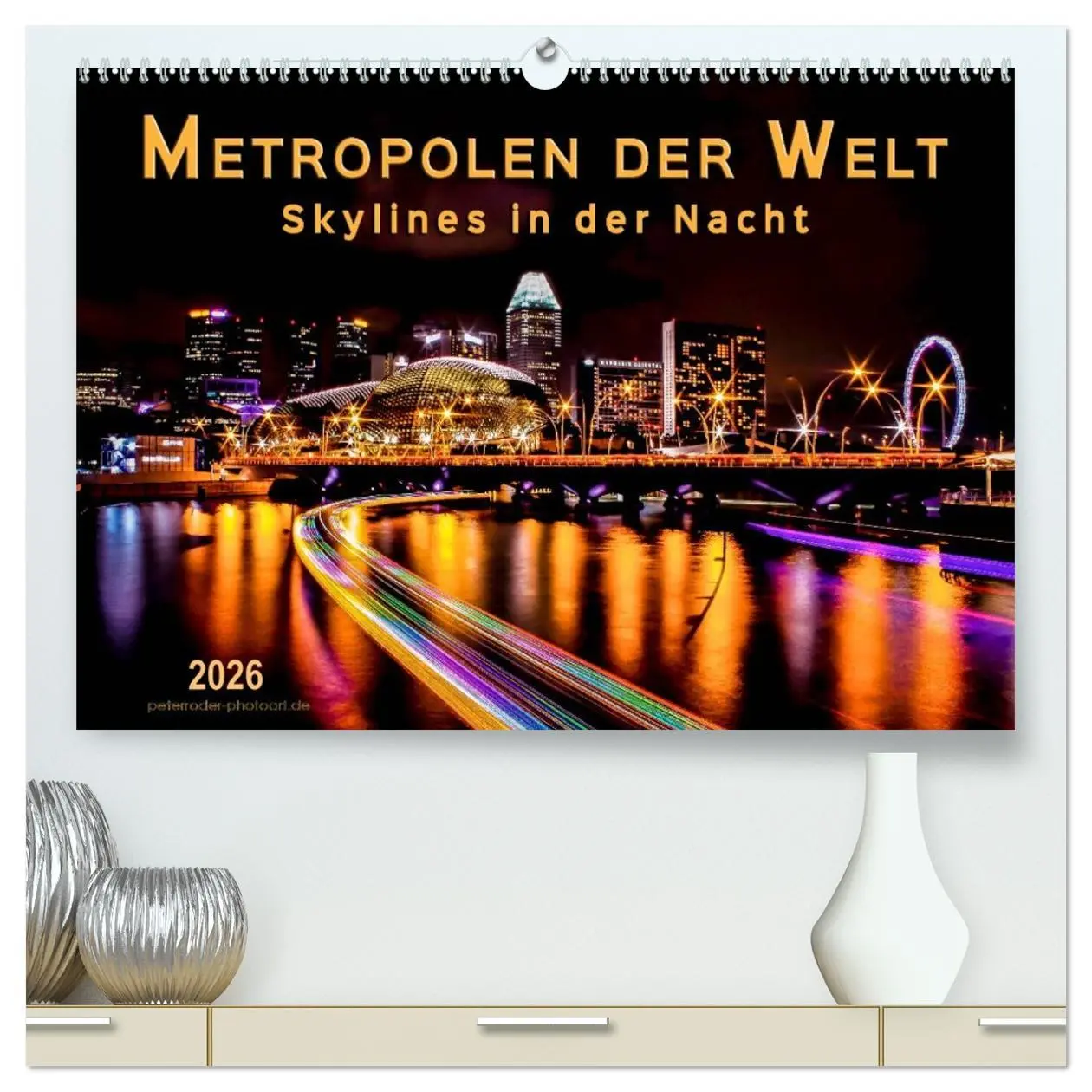 Cover: 9783457946398 | Metropolen der Welt - Skylines in der Nacht (hochwertiger Premium...