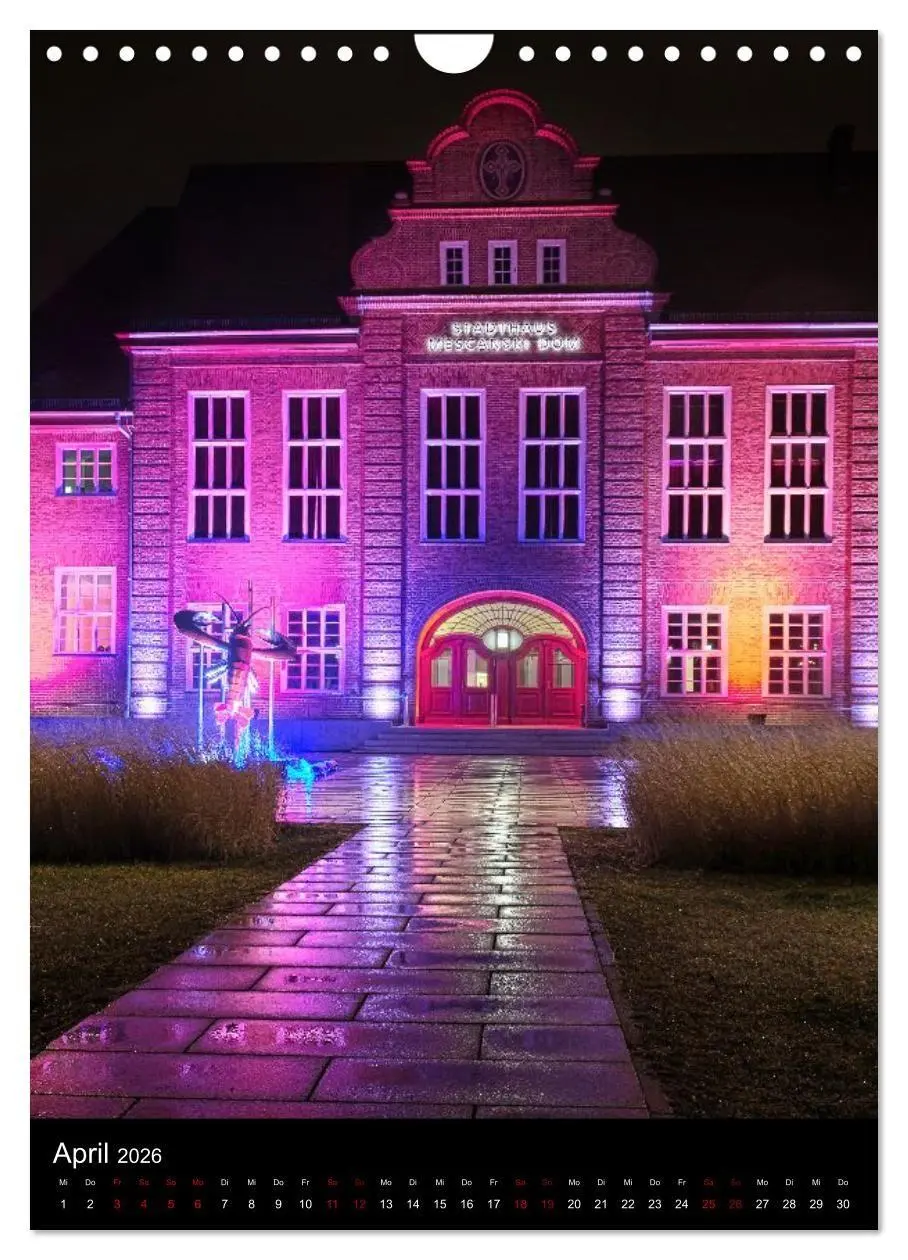Bild: 9783516656398 | Cottbus und Umgebung für Nachtschwärmer (Wandkalender 2026 DIN A4...