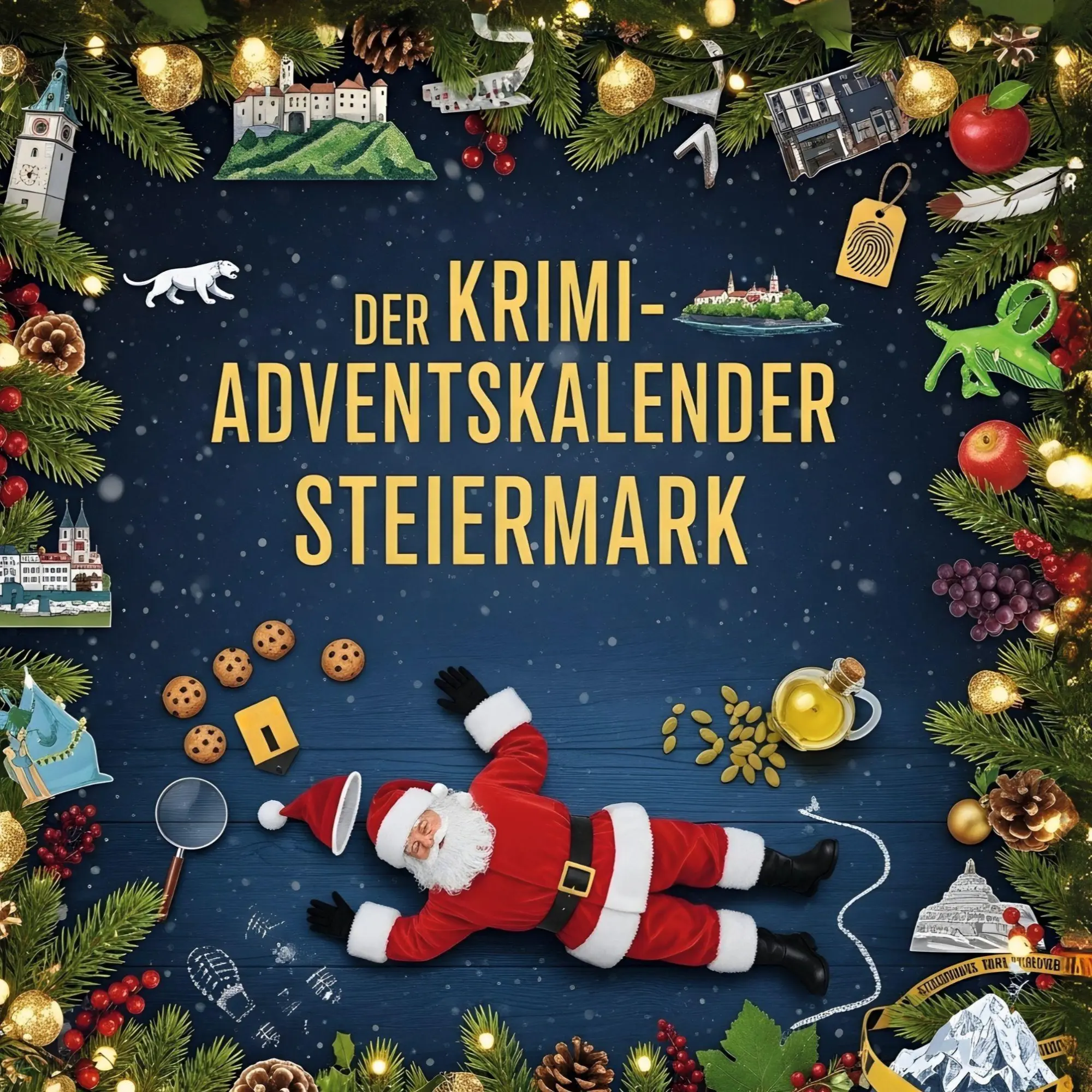 Cover: 9783695306398 | Der Krimi-Adventskalender Steiermark | Mordsverdächtig in 24 Akten