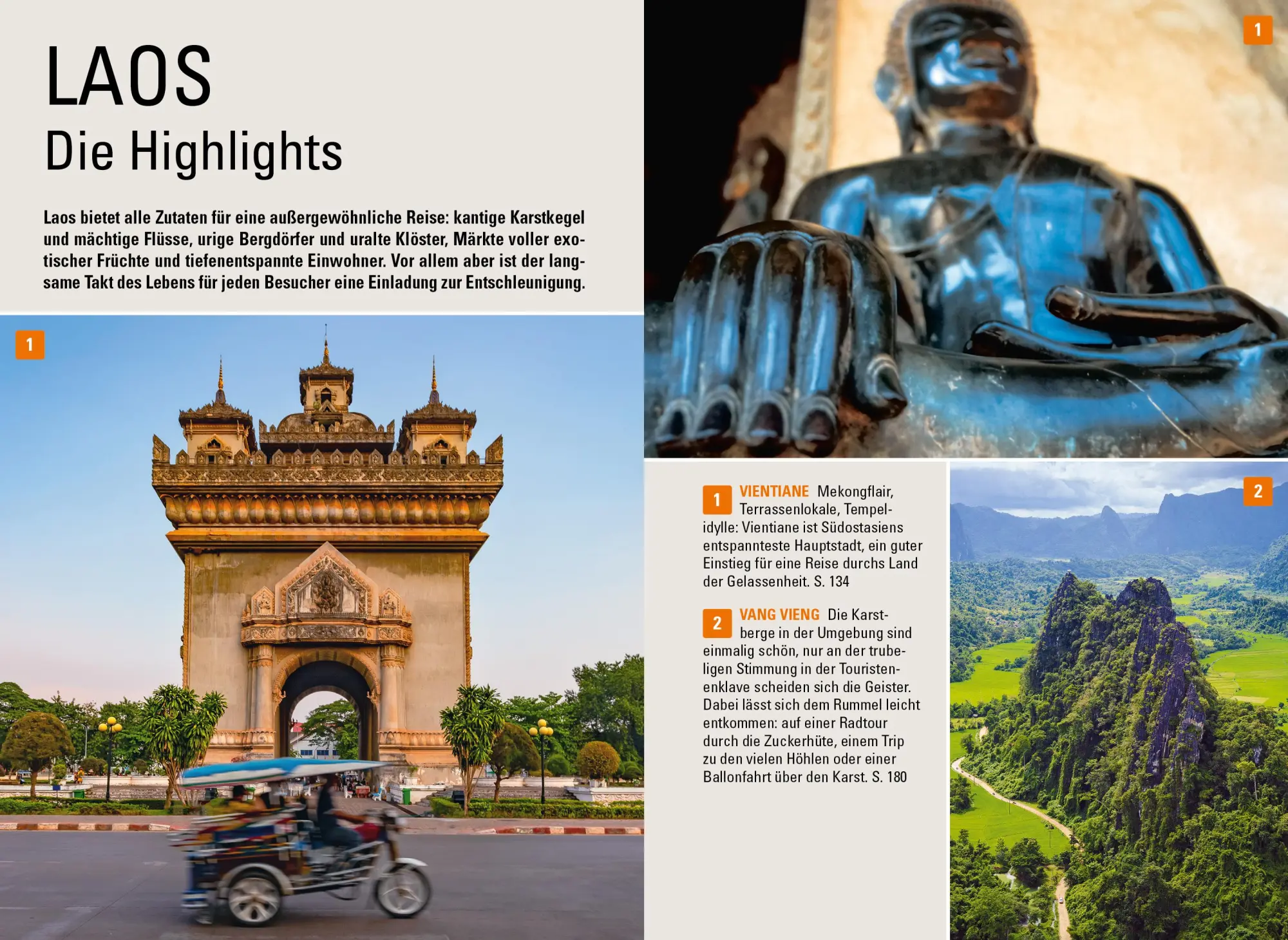 Bild: 9783770166398 | Stefan Loose Reiseführer Laos | mit Reiseatlas | Jan Düker | Buch