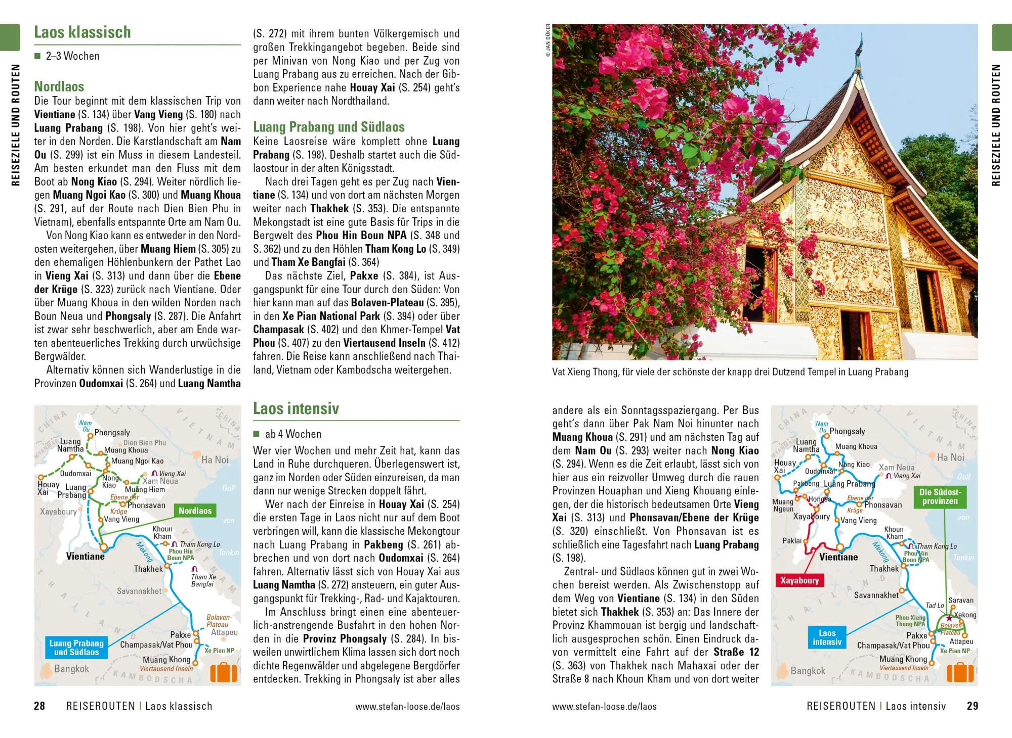 Bild: 9783770166398 | Stefan Loose Reiseführer Laos | mit Reiseatlas | Jan Düker | Buch