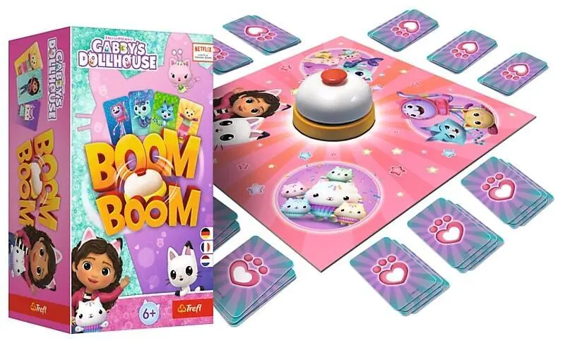Bild: 5900511026498 | Boom Boom Gabby's Dollhouse | Spiel | Kartonage | 02649 | Deutsch