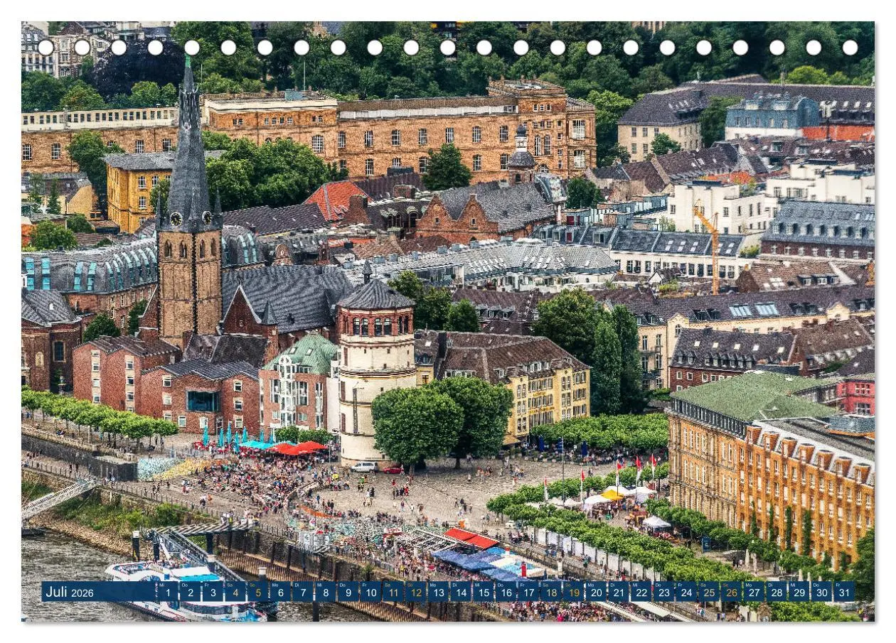 Bild: 9783457316498 | Düsseldorf - Ansichten einer faszinierenden Stadt (Tischkalender...