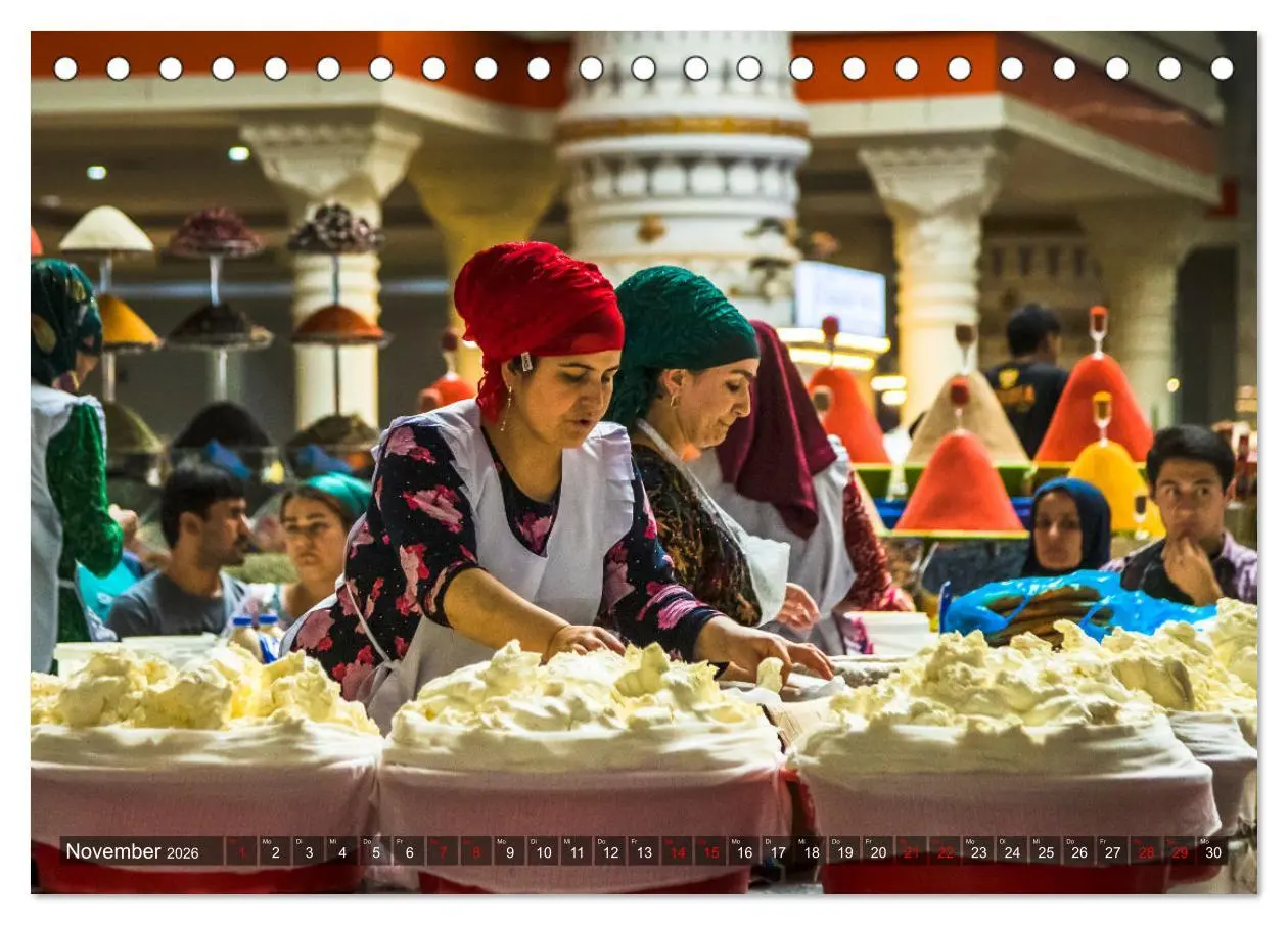 Bild: 9783457626498 | Duschanbe - Hauptstadt von Tadschikistan (Tischkalender 2026 DIN A5...
