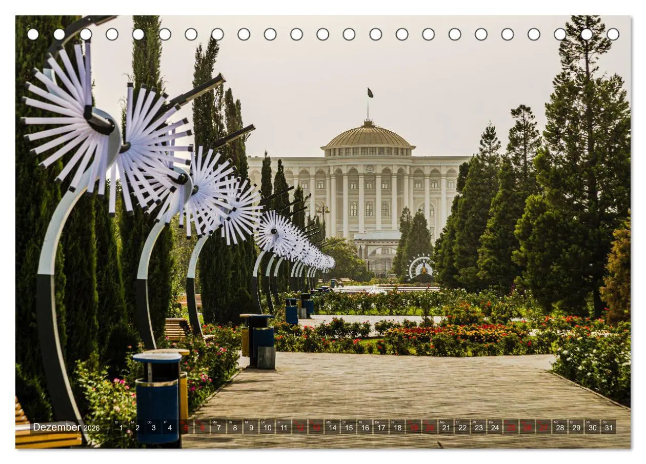 Bild: 9783457626498 | Duschanbe - Hauptstadt von Tadschikistan (Tischkalender 2026 DIN A5...