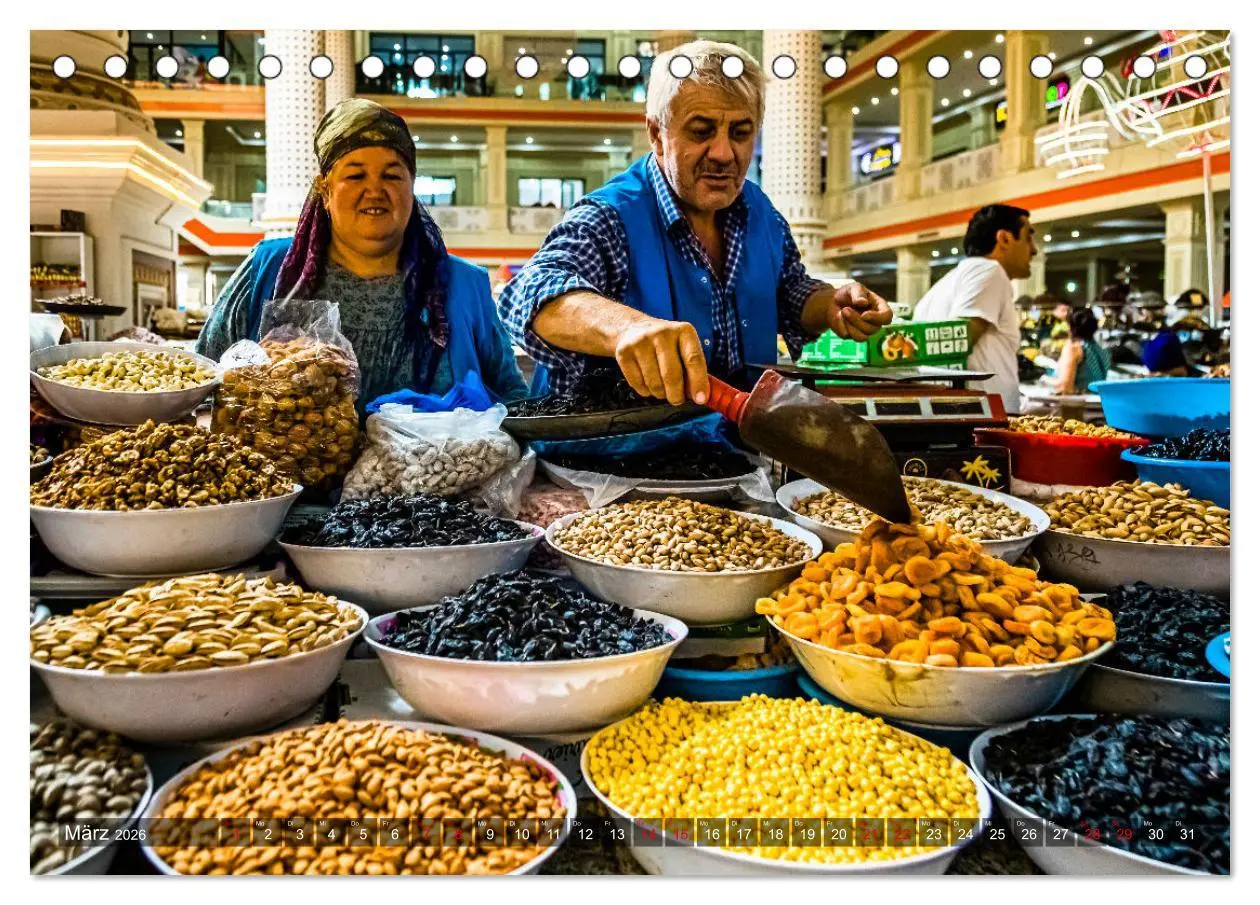 Bild: 9783457626498 | Duschanbe - Hauptstadt von Tadschikistan (Tischkalender 2026 DIN A5...