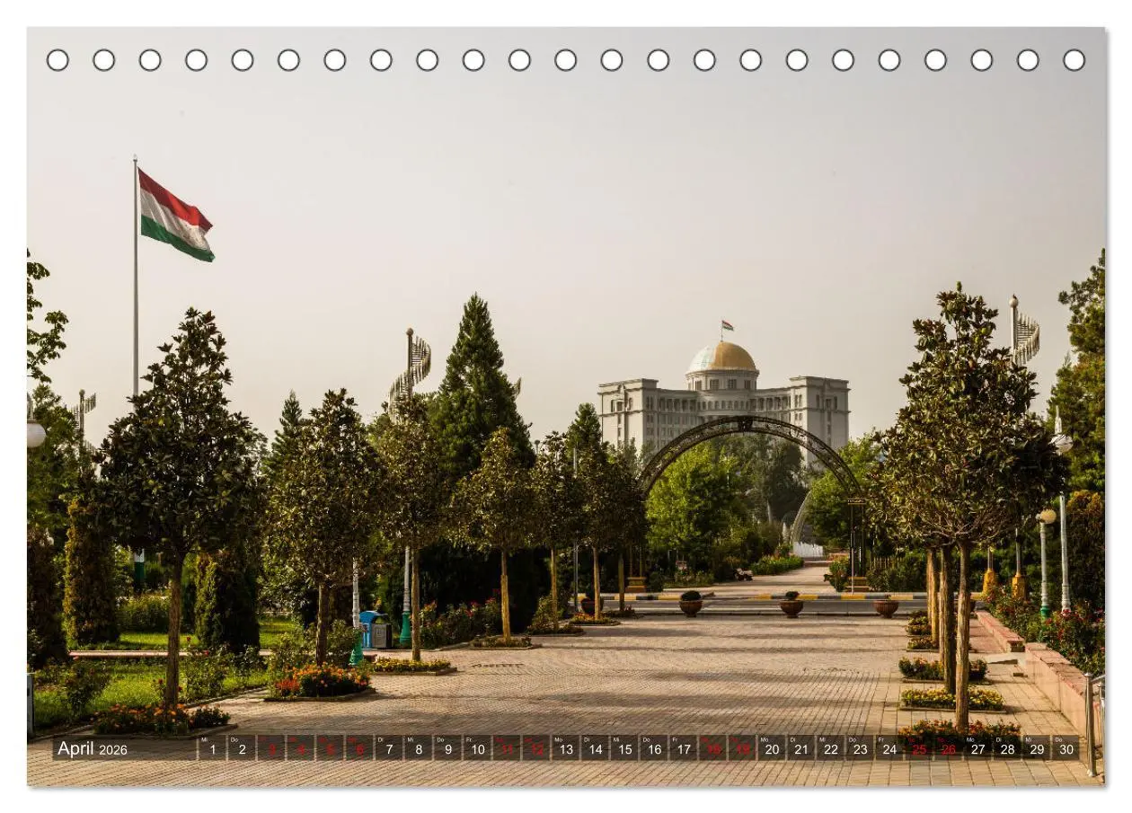 Bild: 9783457626498 | Duschanbe - Hauptstadt von Tadschikistan (Tischkalender 2026 DIN A5...
