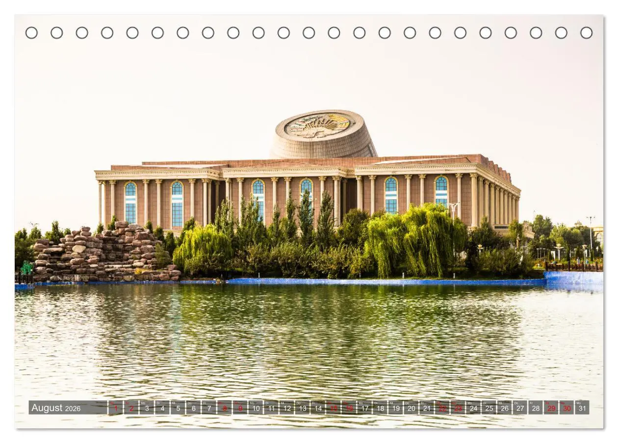 Bild: 9783457626498 | Duschanbe - Hauptstadt von Tadschikistan (Tischkalender 2026 DIN A5...