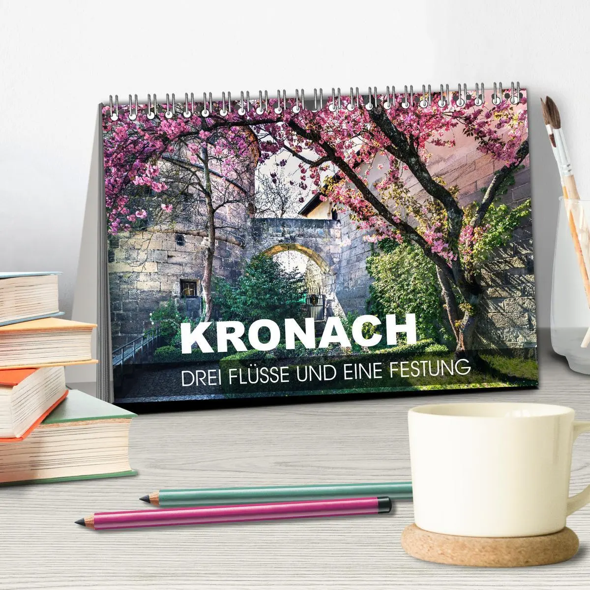 Bild: 9783457796498 | Kronach - drei Flüsse und eine Festung (Tischkalender 2026 DIN A5...
