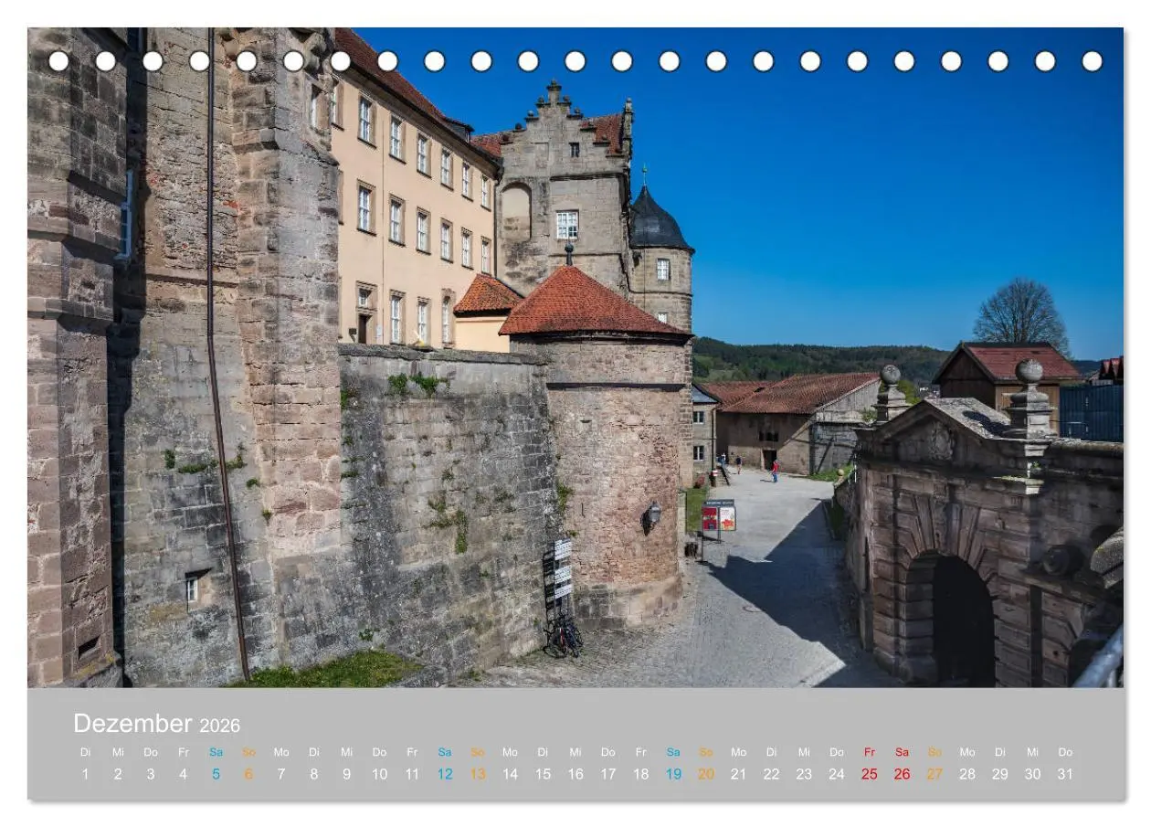 Bild: 9783457796498 | Kronach - drei Flüsse und eine Festung (Tischkalender 2026 DIN A5...